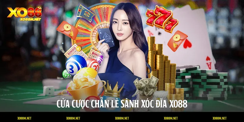 Cửa cược Chẵn Lẻ sảnh Xóc đĩa XO88