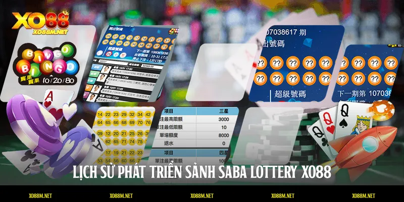 Lịch sử phát triển sảnh Saba Lottery XO88